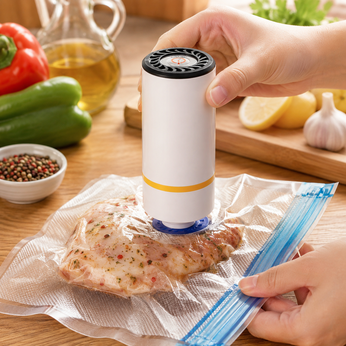 Envasadora al vacío Premium Cheff + bolsas incluidas