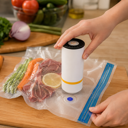 Envasadora al vacío Premium Cheff + bolsas incluidas